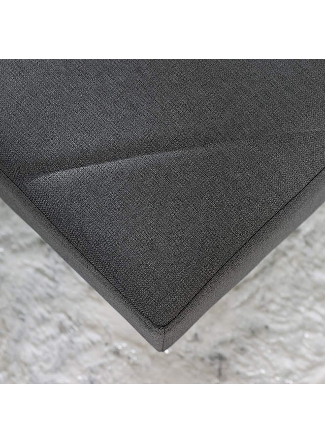 DANUBE HOME - Eudora 3 Seat Fabric Sleeping Sofabed Three Seater Convertible Sofa Cum Bed Grey 177x90x75cm - Image 1