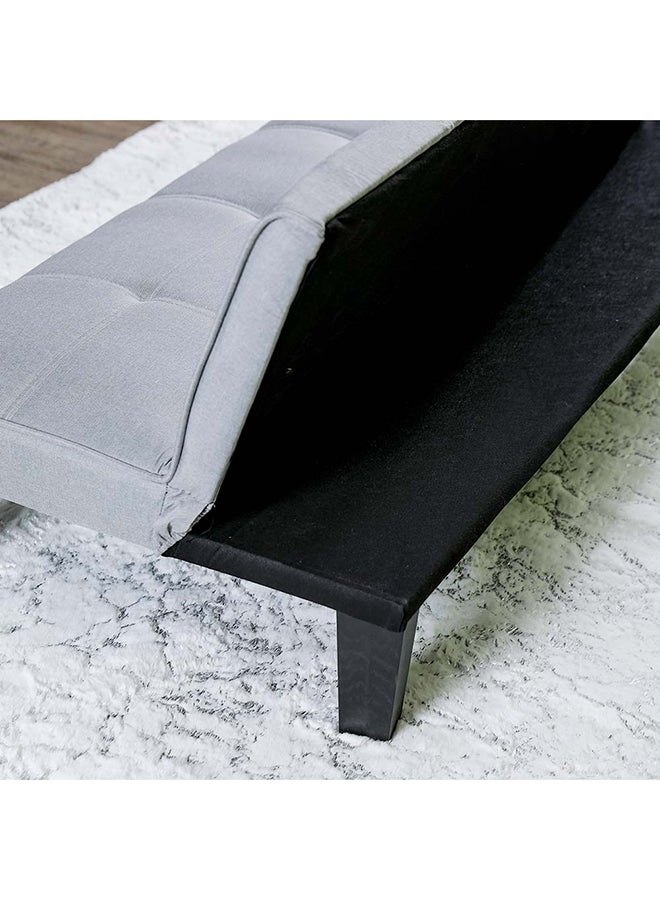 DANUBE HOME - Alonzo Fabric Sleeping Sofabed Convertible Sofa Cum Bed Light Grey 166x76x71/33cm - Image 1
