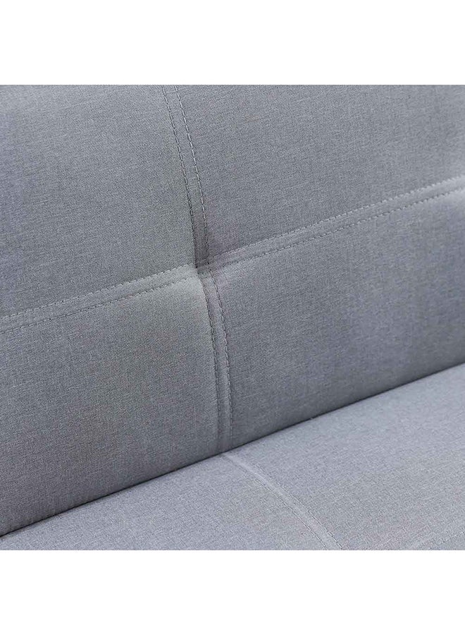 DANUBE HOME - Alonzo Fabric Sleeping Sofabed Convertible Sofa Cum Bed Light Grey 166x76x71/33cm - Image 1