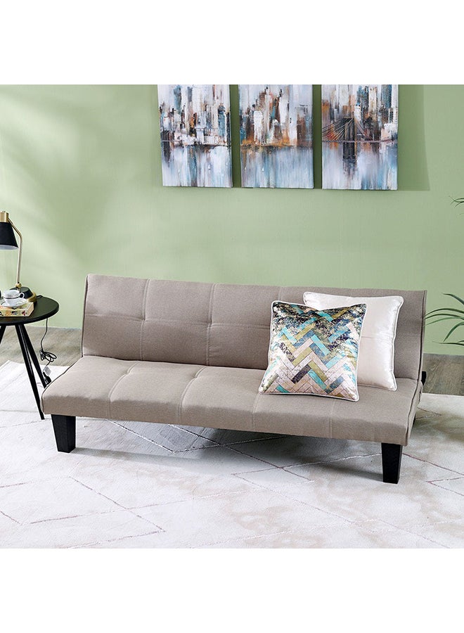 DANUBE HOME Alonzo Fabric Sleeping Sofabed Convertible Sofa Cum Bed Cream 166x76x71/33cm  - Image 4