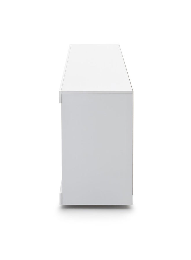 DANUBE HOME Onix Top TV Unit for TVs Upto 70 inches And Multifunctional Home Theater White 180x40x65.8cm - Image 4