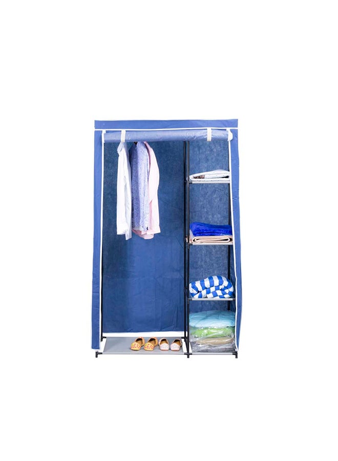 DANUBE HOME Marga Wardrobe Closet Navy Blue - Image 5