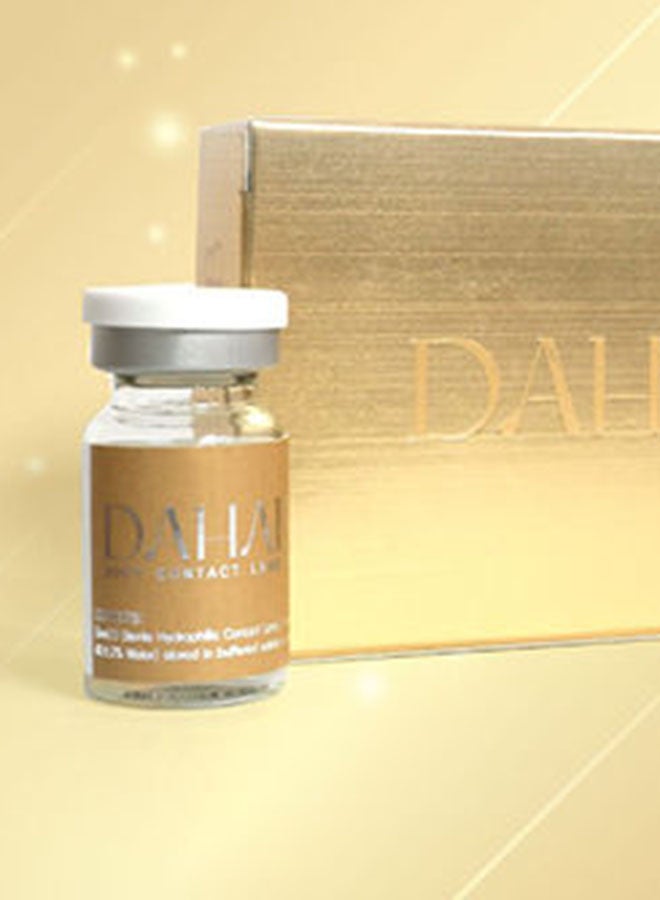 Dahab Swarovski (Grayscaled & Honey) 9 Months Contact Lenses  - Image 5