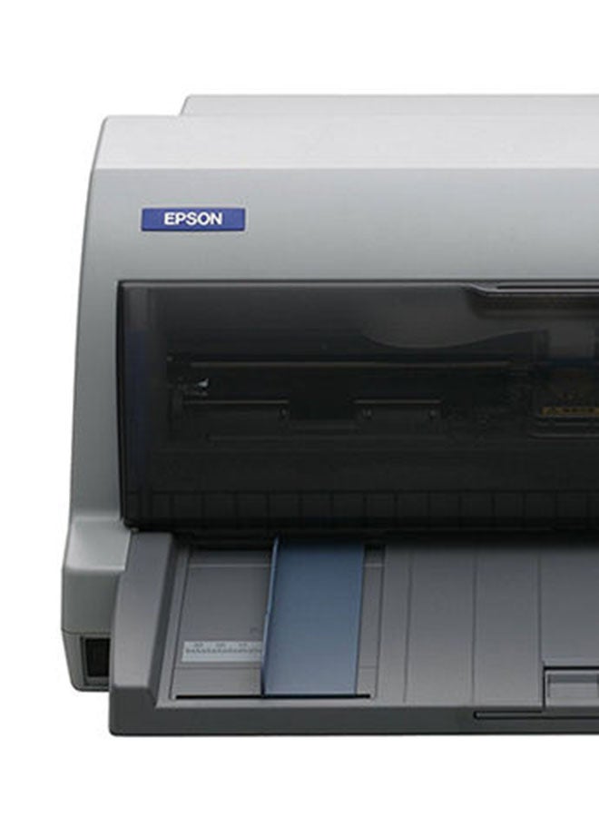 EPSON - LQ 690 Dot Matrix Printer Black/Grey - Image 1