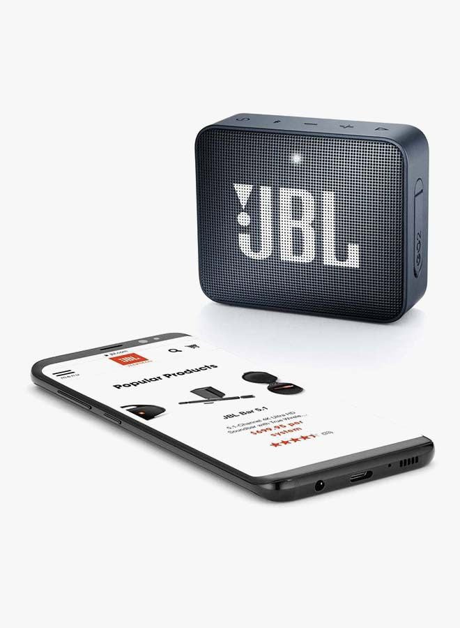 JBL GO 2 Wireless Bluetooth Speaker Navy  - Image 5
