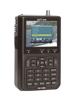 WS-6906 Digital Satellite Finder For Satellite Television Receiver 2724651188778 Black