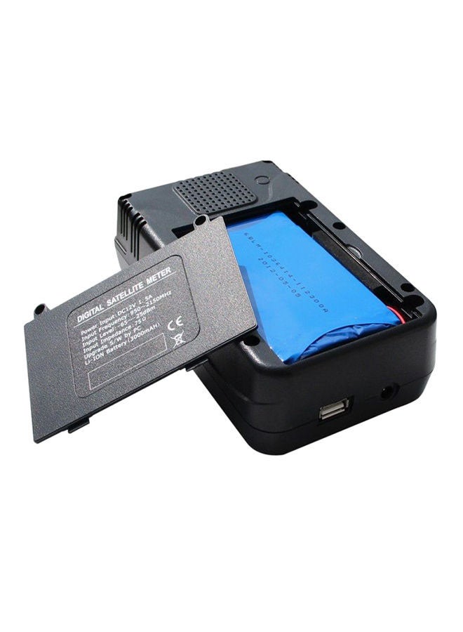 SATLINK - WS-6906 Digital Satellite Finder For Satellite Television Receiver 2724651188778 Black - Image 1