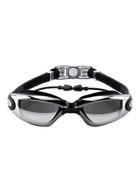 Swimming Goggles With With Head Cap Ear And Nose Plug 19.5 x 7.5 x 7cm 19.5 x 7.5 x 7cm