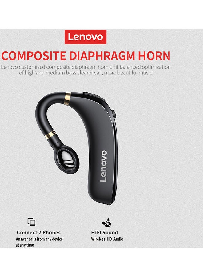 Lenovo - HX106 Business Bluetooth Headset Black - Image 1