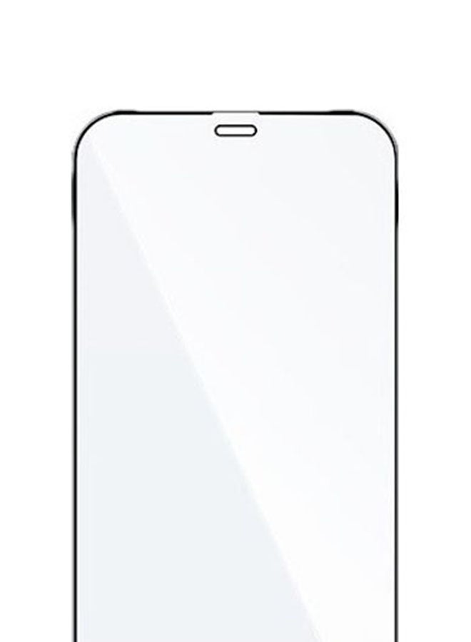 Generic - Tempered Glass Screen Protector For Apple iPhone 12/iPhone 12 Pro Black - Image 1