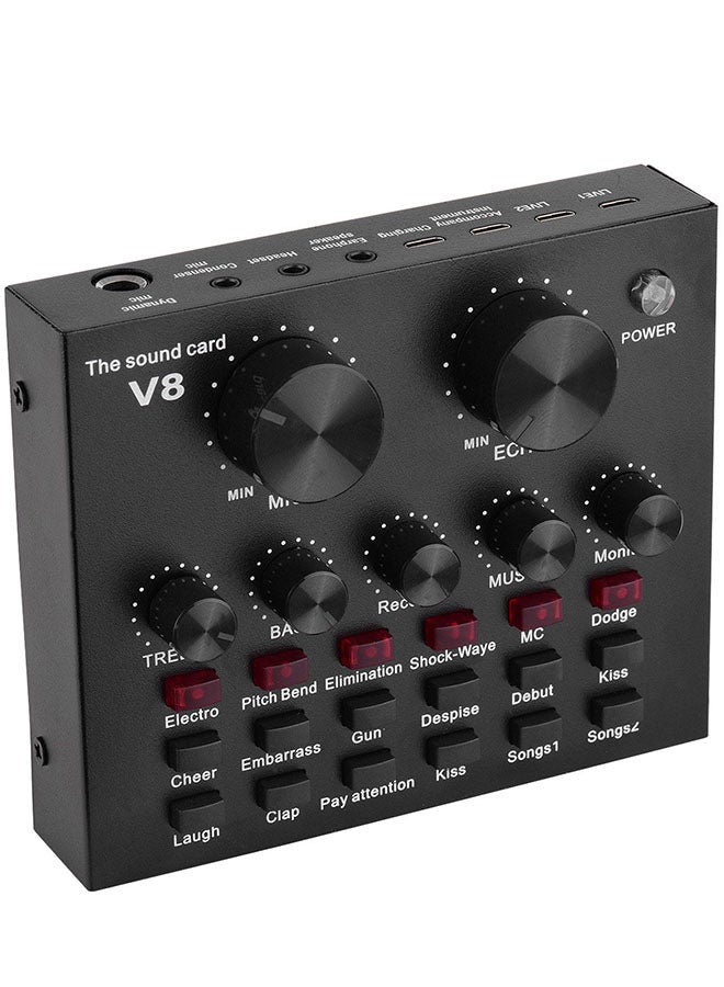Generic - V8s Sound Card Black - Image 1