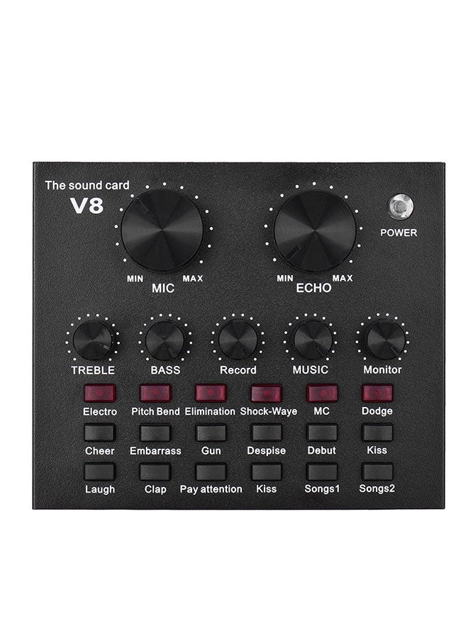 Generic - V8s Sound Card Black - Image 1