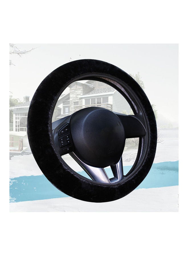 Generic Fluffy 3 pcs Steering Wheel / Handbrake / Gear Shift Cover - Image 2