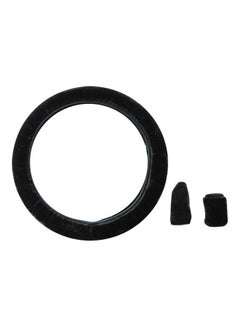 Generic Fluffy 3 pcs Steering Wheel / Handbrake / Gear Shift Cover  - Image 3
