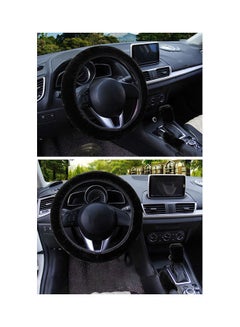 Generic Fluffy 3 pcs Steering Wheel / Handbrake / Gear Shift Cover  - Image 4