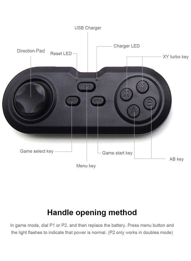 Retro Bookshelf Classic TV Gaming Console Dual 2.4G BT - Image 3