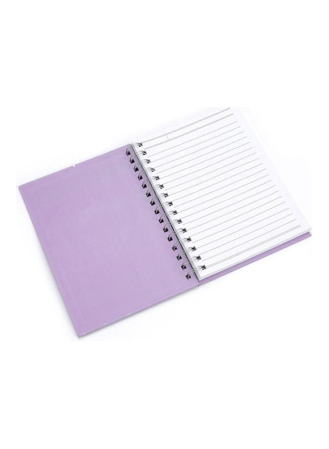 دفتر ملاحظات بتصميم يونيكورن لطيف - 160 صفحة أرجواني - Image 4