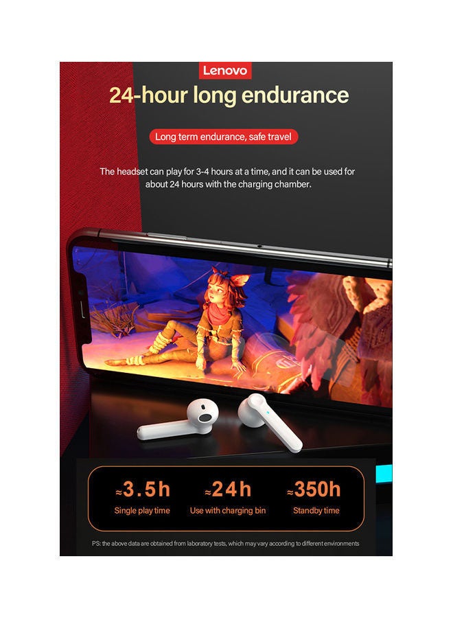 Lenovo - Thinkplus Live Podes XT89 White - Image 1