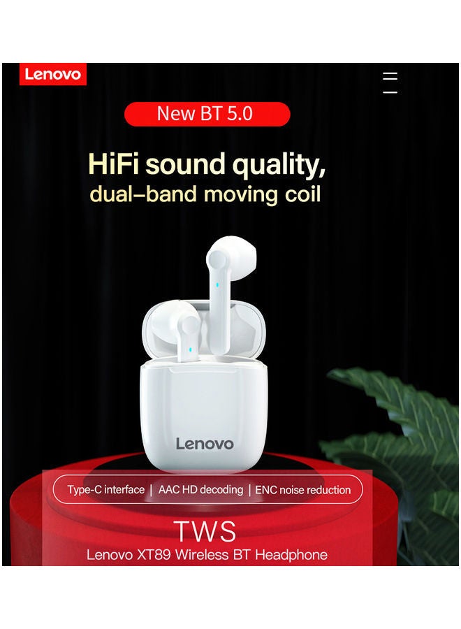 Lenovo - Thinkplus Live Podes XT89 White - Image 1