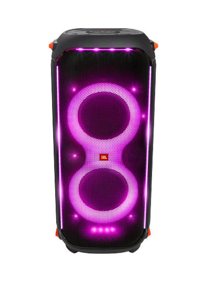 JBL Partybox 710 Party Speaker With 800W Rms Powerful Sound - Built In Lights - Splashproof - Guitar & Mic Inputs Black 