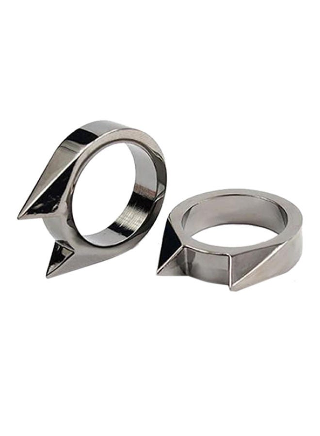 Bluelans Alloy Self-defense Ring - Image 1