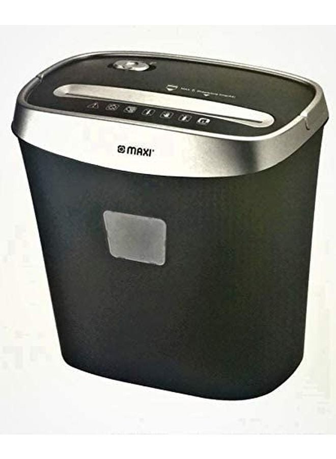 Crosscut Paper Shredder Black/Silver