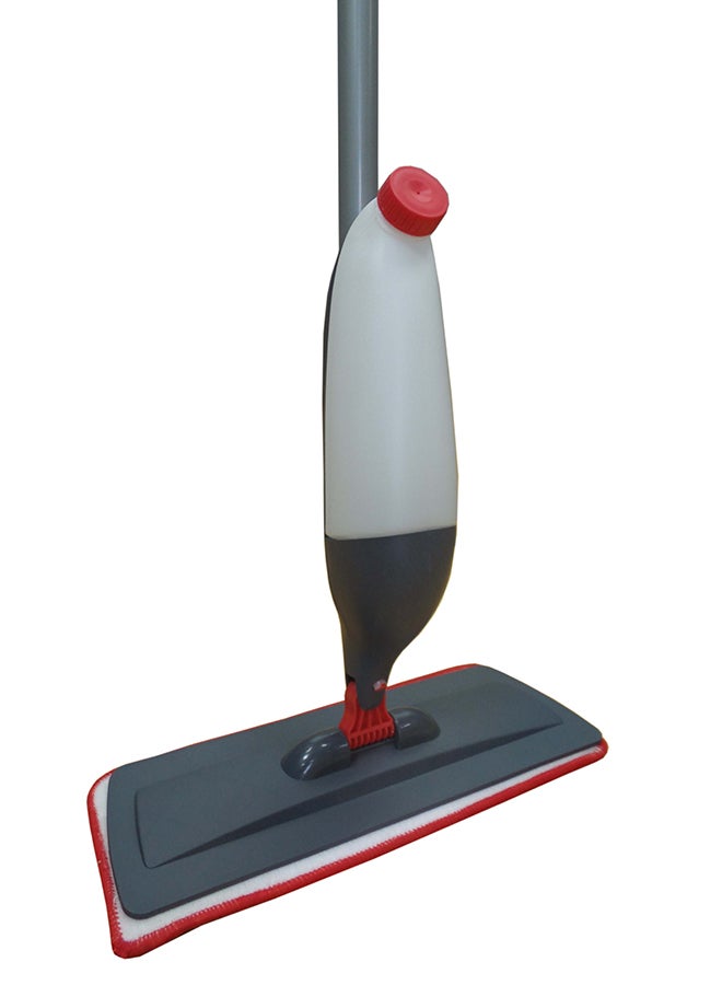 Feelings Economical Spray Mop Grey/Black/Red 41x17x128cm - Image 4
