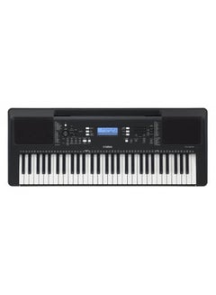 PSR-E373 Portable Keyboard Black With PA-130 Power Adaptor