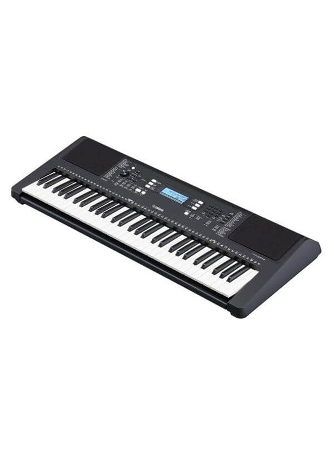 YAMAHA - PSR-E373 Portable Keyboard Black With PA-130 Power Adaptor - Image 1