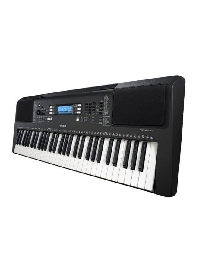 YAMAHA - PSR-E373 Portable Keyboard Black With PA-130 Power Adaptor - Image 1