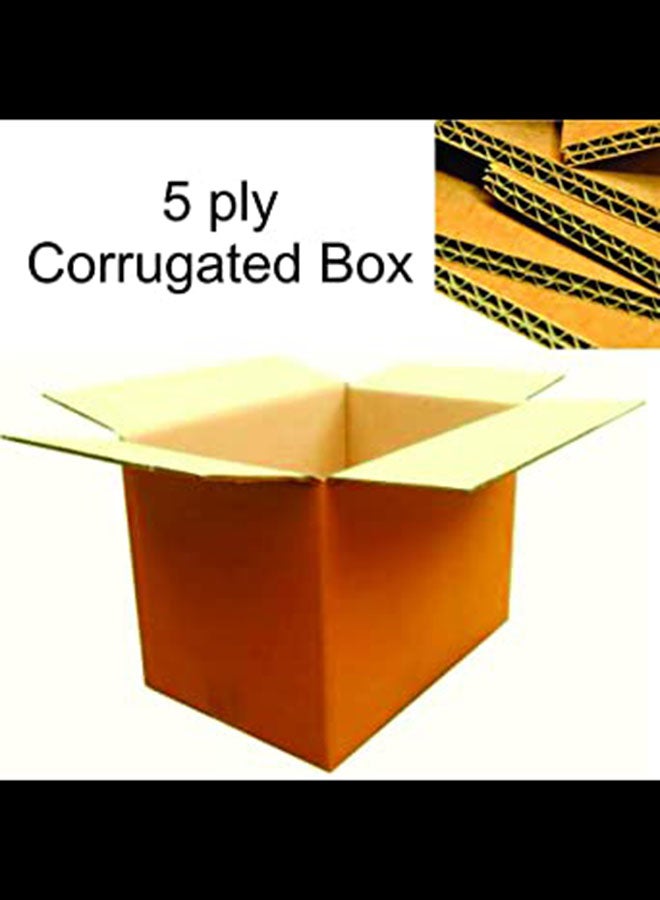 10-Piece Hollywood Stores Carton Box Set Brown - Image 3