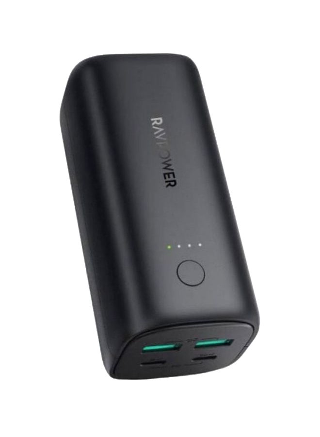 RAVPOWER 2000 mAh Power Bank 20000 MAH 50 W Black  - Image 1