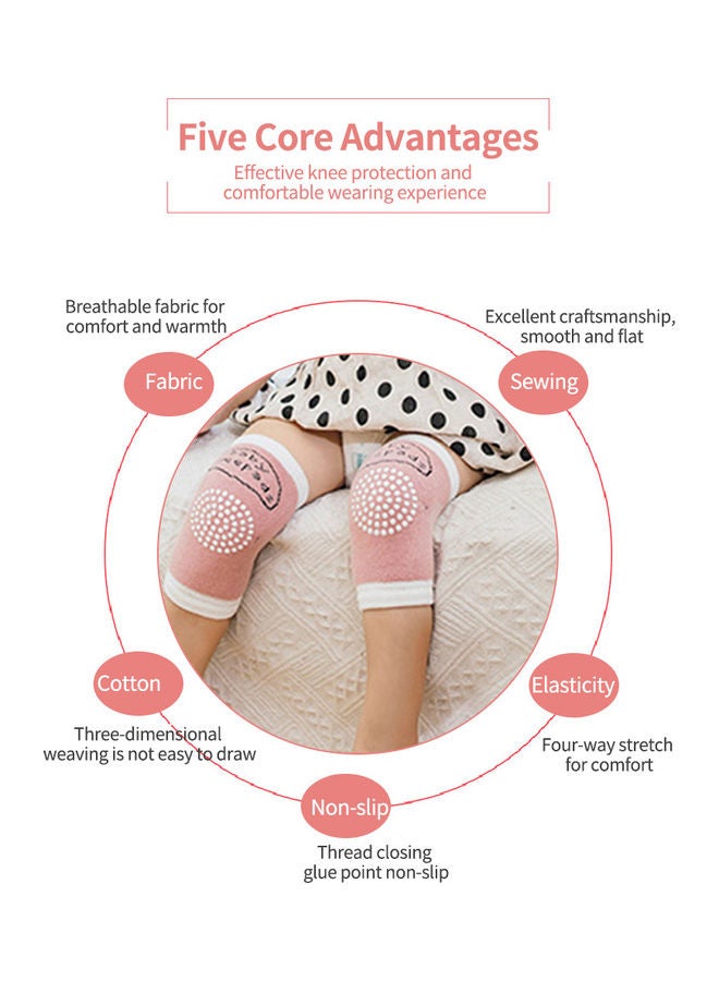 Kidle Infants And Toddlers Learn To Walk Anti Slip Silicone Knee Pads - Image 5