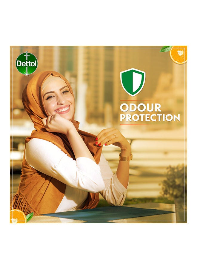 ديتول غسول الجسم المضاد للبكتيريا 500 مل وقشر البرتقال 250 مل، عبوة من قطعتين - Image 4