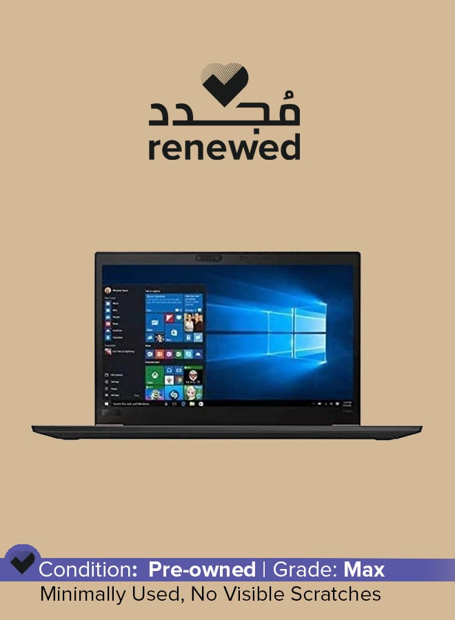لينوفو - مُجدد - لابتوب ثينك باد T480S (طراز 2018) بشاشة 14 بوصة، ومعالج إنتل كور i5 من الجيل الثامن، وذاكرة رام 8 جيجابايت، ومحرك أقراص SSD‏ 256 جيجابايت، وبطاقة رسومات مدمجة اللغة الإنجليزية أسود - Image 1