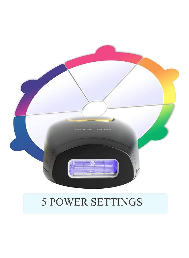 روك بو جهاز إزالة شعر متقدم بتقنية الضوء النبضي المكثف أسود - Image 4