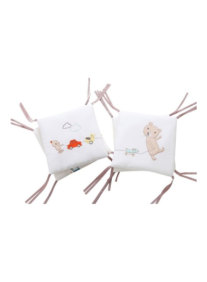 Kidle 6-Piece Washable Baby Bedding Bumpers Crib - Image 5