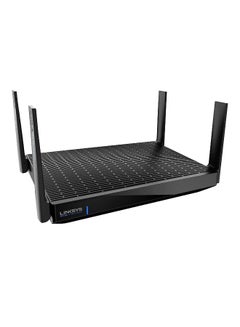 LINKSYS Hydra Pro 6E Tri‑Band WiFi 6E Mesh Router - Wireless Gaming 8-Stream Router, 6 GHz Band for 8K Streaming, Up to 6.6 Gbps Speed, 2700 sq. ft Coverage, 55+ Devices, Works with Velop Mesh System Black  - Image 1