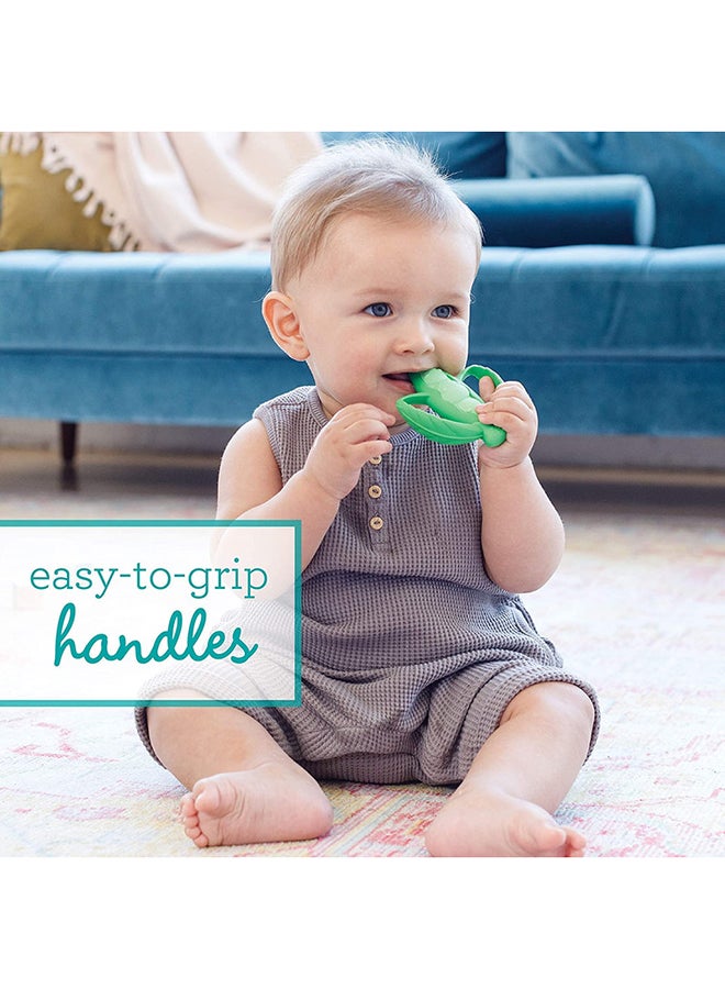 infantino - Lil Nibbles Textured Silicone Teether - Image 1