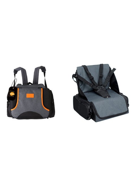 2 In 1 Diaper Bag With Booster Seat