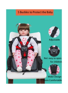 Kidle 2 In 1 Diaper Bag With Booster Seat  - Image 5