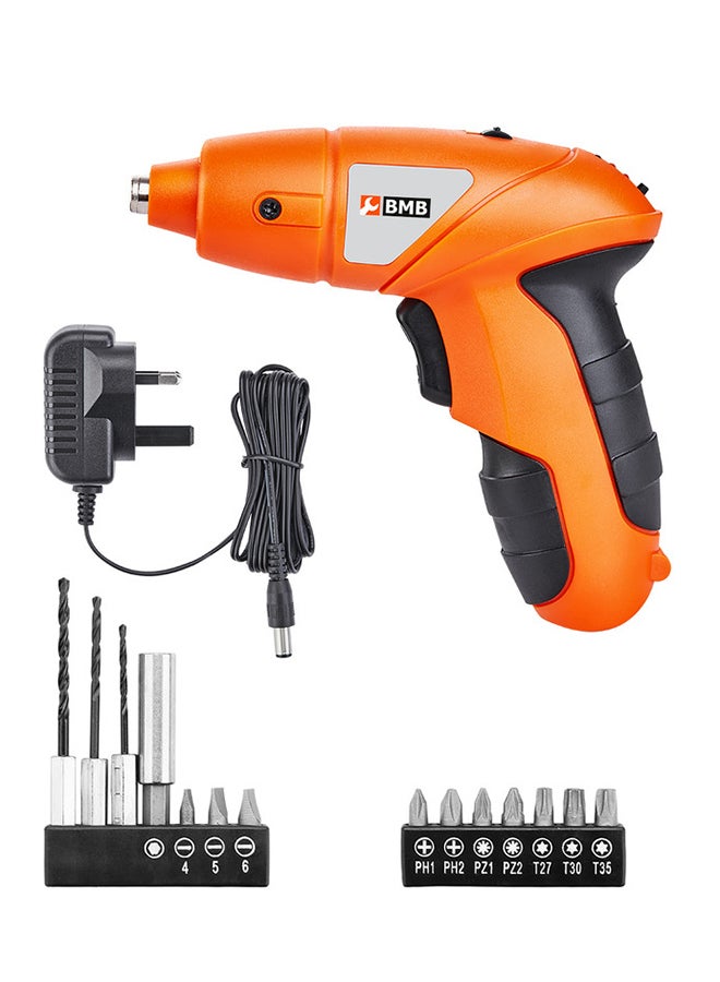 BMB tools Cordless Screw Driver 4.8V NiCD Battery Set Orange/Black  - Image 1