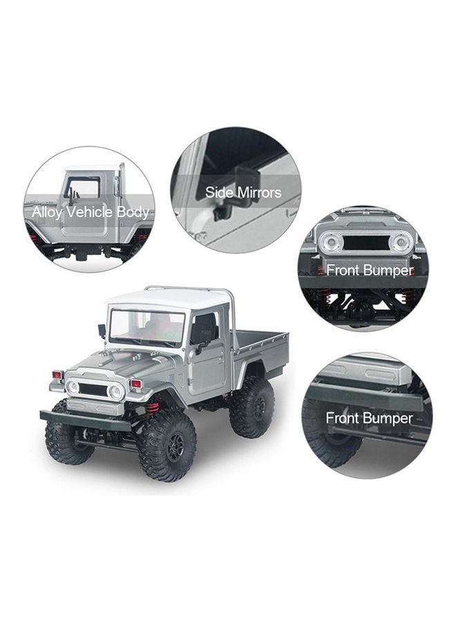 Crawler 2.4G 4Wd Racing Off-Road Truck 4X4 1/12 Scale Rc Car Fast High Speed Electric Vehicle With Led Light 38x17x17cm