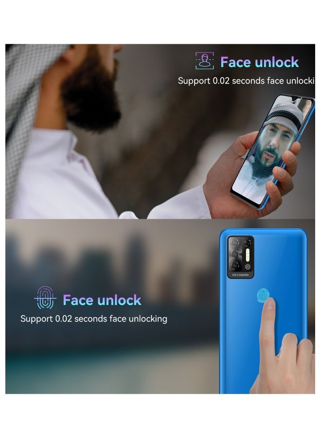 A78 mobile phone, 6.26 inch screen, dual SIM, 3 memory, 32 memorys, battery capacity 4000mAh, support face/fingerprint unlock