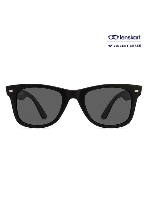 Mirage Full Rim Wayfarer Frame Polarized & UV Protected Sunglasses VC 5147/P - 50mm - Black