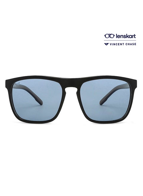 Mirage Full Rim Wayfarer Frame Polarized & UV Protected Sunglasses VC S13981 - 54mm - Black