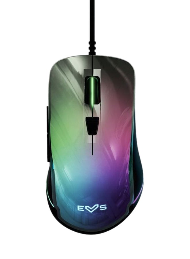 Energy Sistem - ES Gaming Mouse ESG M3 Neon Mouse Gamer (Mirror Effect, USB Braided Cable, RGB LED Light, 7200 dpi) - Image 1