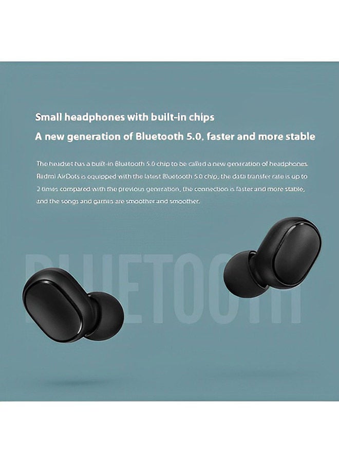 AirDots Pro Bluetooth 5.0 Wireless With Digital LED Earbuds Black - Image 4