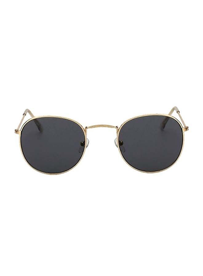 Styled UV Protection Round Frame Sunglasses - Lens Size: 55 mm  - Image 1