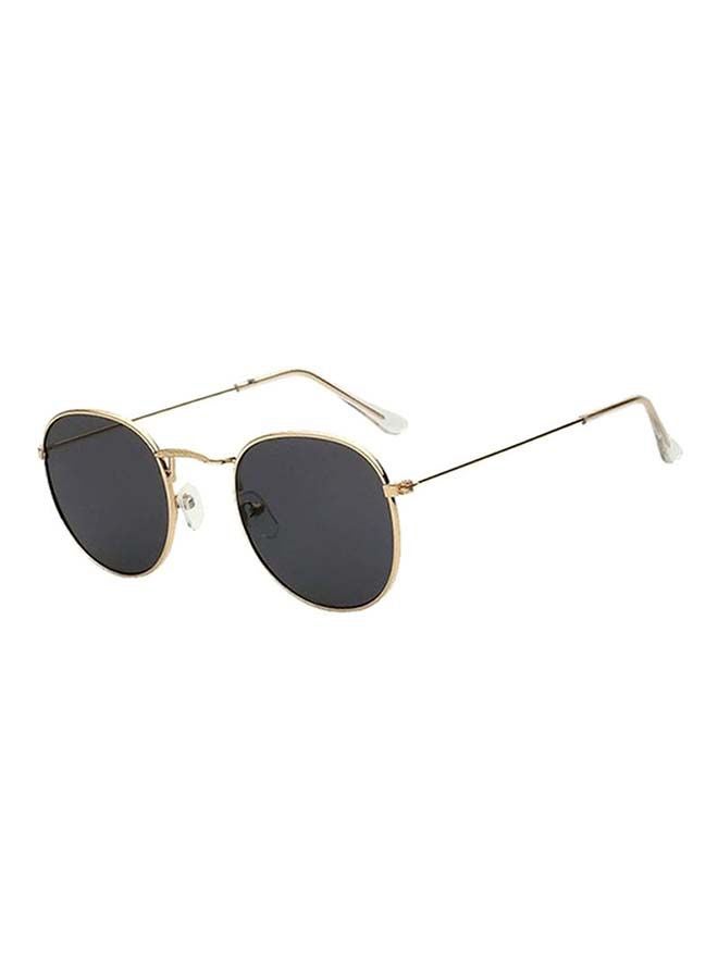 Styled UV Protection Round Frame Sunglasses - Lens Size: 55 mm  - Image 2